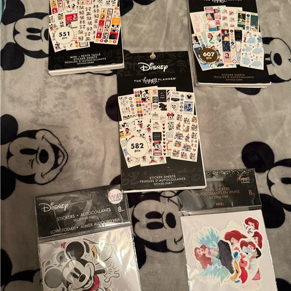 The Happy Planner Disney Sticker bundle